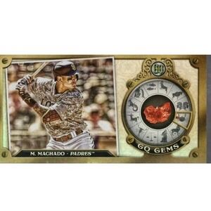 2022 Topps Gypsy Queen GQ Gems Minis #GGM4 Manny Machado - Baseball Card